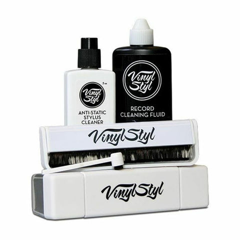 Vinyl Styl® Ultimate Vinyl Record Care Kit - Record & Stylus Brushes And Fluid VINYL