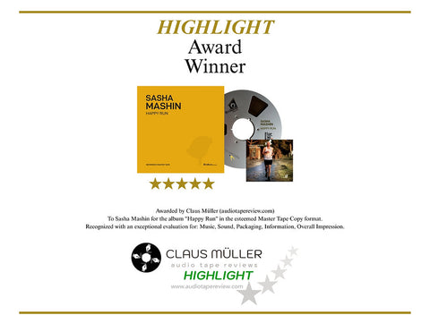 Sasha Mashin - Happy Run (Reference Master Tape)