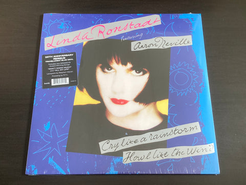 Linda Ronstadt Featuring Aaron Neville - Cry Like a Rainstorm - Howl Like the Wind - LP 33⅓rpm VINYL
