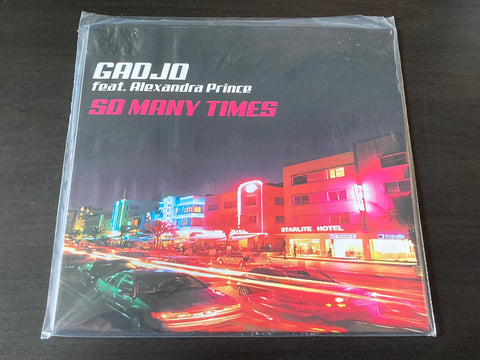 Gadjo Feat. Alexandra Prince - So Many Times 12inch Single 33⅓rpm VINYL