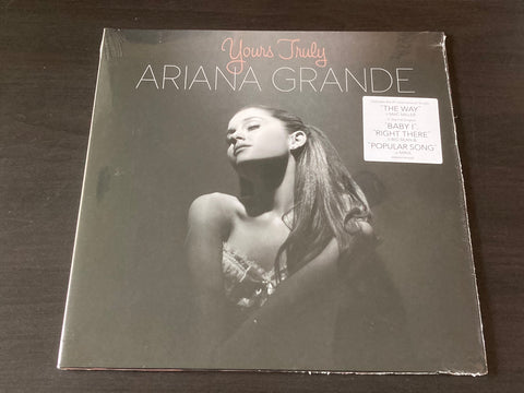 Ariana Grande - Yours Truly LP 33⅓rpm (Clear & White Swirl Vinyl) VINYL