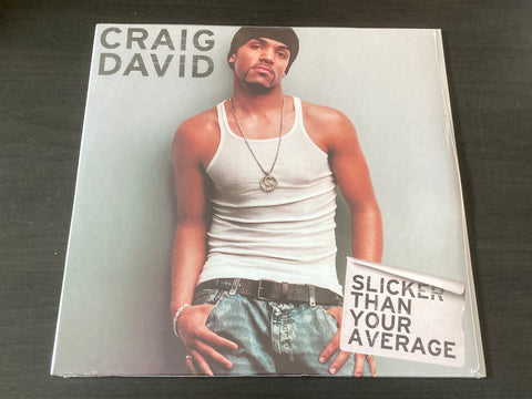 Craig David - Slicker Than Your Average 2LP 33⅓rpm (20th Anniversary Edition) VINYL
