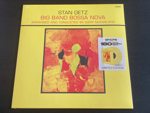 Stan Getz - Big Band Bossa Nova LP VINYL