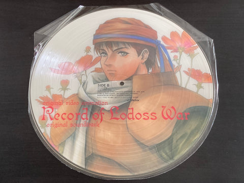 ロードス島戦記 LD Boxset + OST Picture LP VINYL