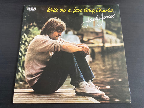 Jack Jones - Write Me A Love Song, Charlie LP VINYL