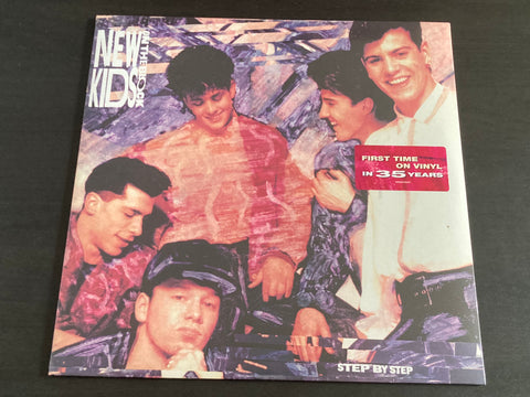 New Kids On The Block - Step By Step LP VINYL