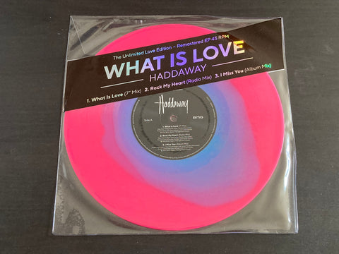 Haddaway - What Is Love 10" EP VINYL