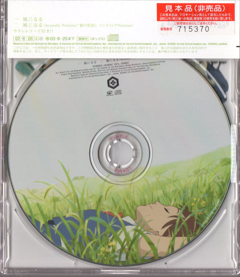 Ayano Tsuji / つじあやの - 風になる Single CD