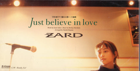 ZARD - Just Believe In Love 3inch Single CD