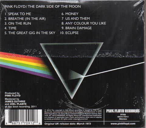 Pink Floyd - The Dark Side Of The Moon (Gatefold Sleeve) CD