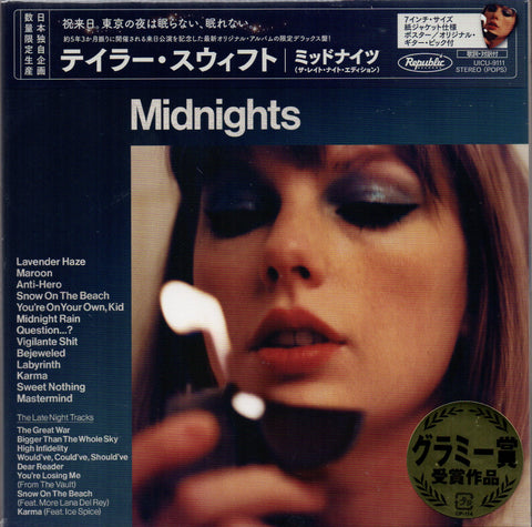 Taylor Swift - Midnights (Japan Limited Late Night Edition) CD