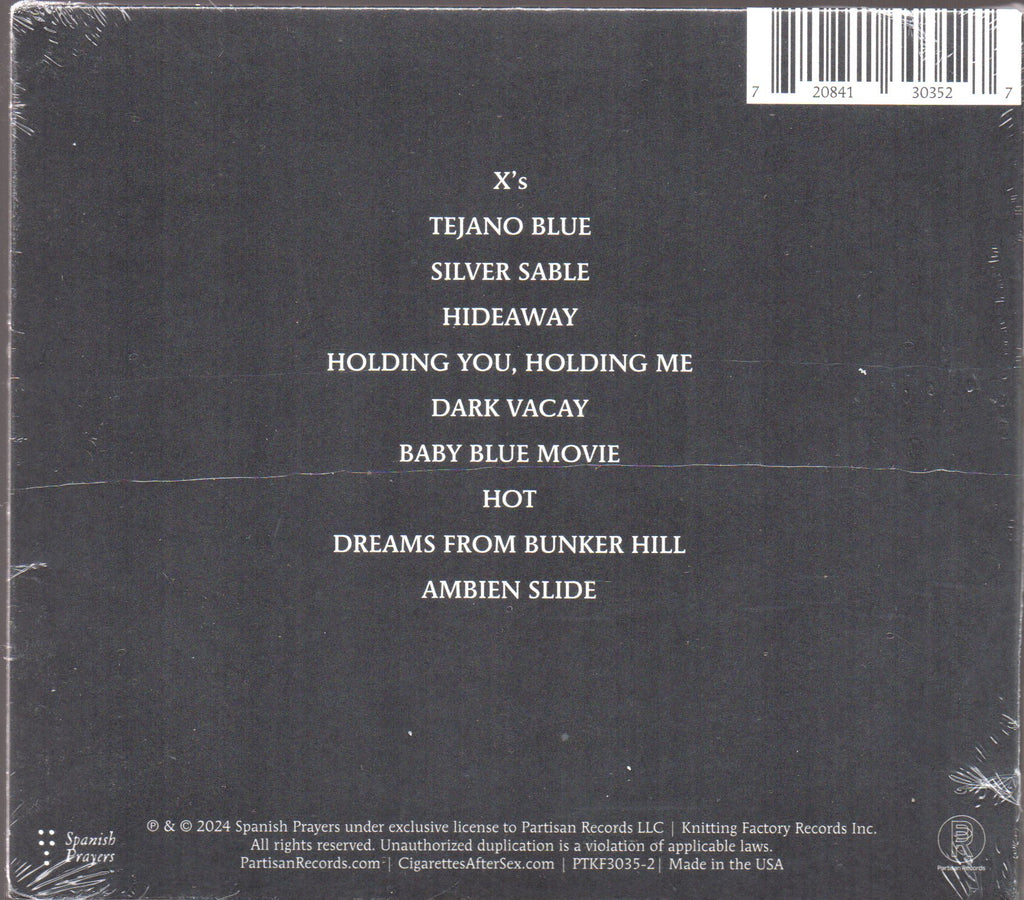 Cigarettes After Sex X's (Digipak) – NEONMUSIC