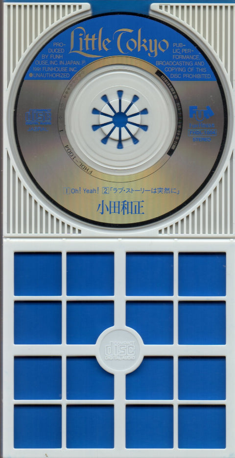 Kazumasa Oda / 小田和正 - Oh! Yeah! / 「ラブ・ストーリーは突然に」 3inch Single CD