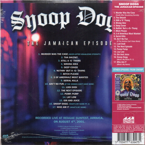 Snoop Dogg - The Jamaican Episode CD