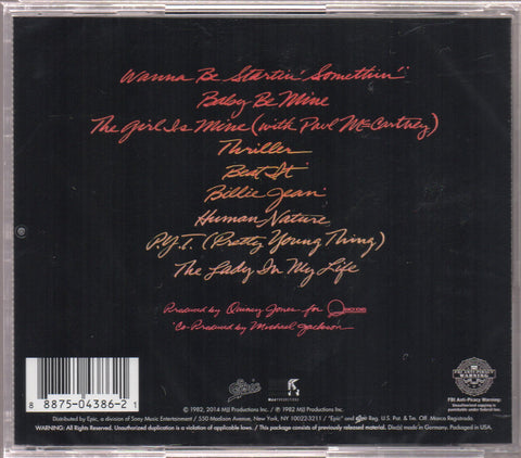 Michael Jackson - Thriller CD (B-Stock)