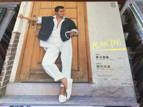 Alan Tam / 譚詠麟 - 夏日寒風 / 愛你太深 Vinyl Single