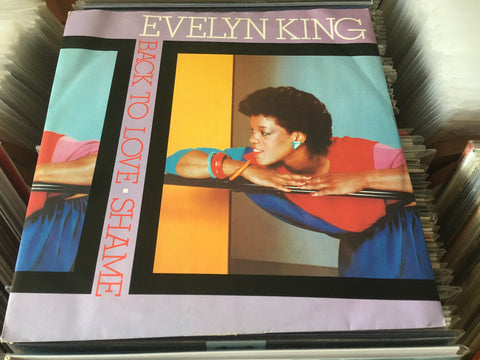 Evelyn King – Back To Love / Shame 12" Vinyl
