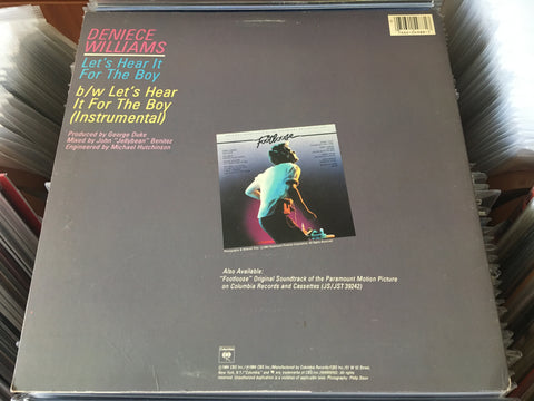 Deniece Williams – Let's Hear It For The Boy 12" Vinyl
