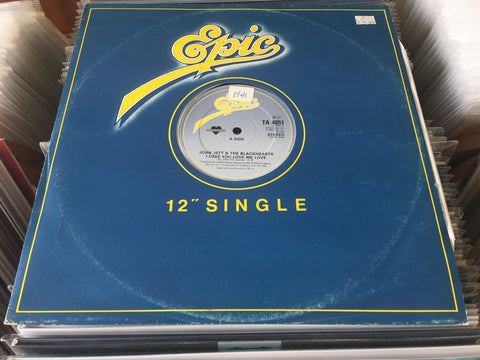 Joan Jett And The Blackhearts – I Love You Love Me Love 12" Vinyl