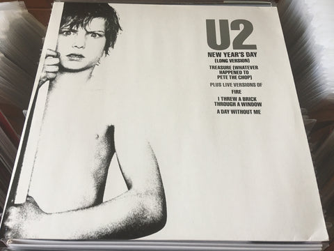 U2 – New Year's Day (Long Version) 12" Vinyl Maxi-Single