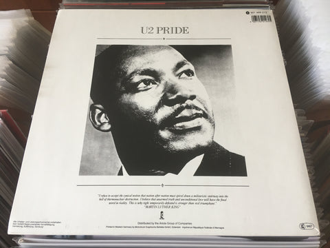U2 – Pride (In The Name Of Love) 12" Vinyl Maxi-Single