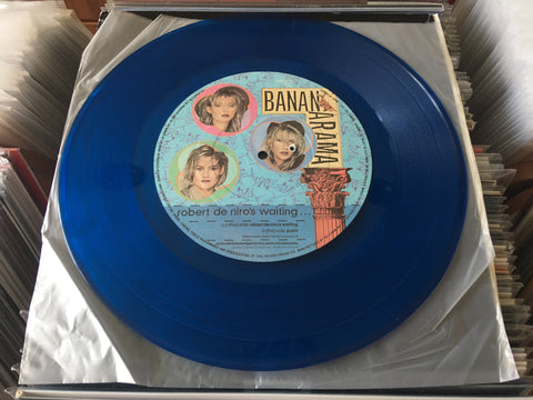 Bananarama ‎– Robert De Niro's Waiting... 12" Blue Translucent Vinyl Single