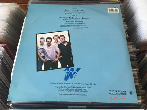 Wet Wet Wet ‎– Sweet Little Mystery 12" Vinyl Single