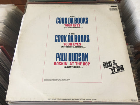 Cook Da Books – Your Eyes 12" Vinyl LP