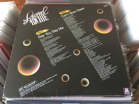 Lionel Richie - Say You, Say Me Vinyl Single