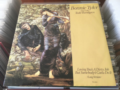 Bonnie Tyler - Loving You's A Dirty Job But Somebody's Gotta Do It 12" Single Vinyl