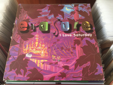 Erasure - I Love Saturday 12" Vinyl