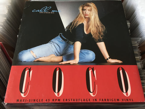 Coco - Call Me (Côte D'Azur-Mix) 12" Vinyl LP