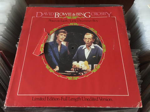 David Bowie & Bing Crosby - Peace On Earth / Little Drummer Boy 12" Vinyl