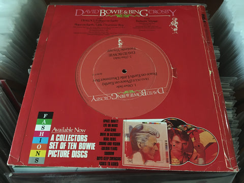 David Bowie & Bing Crosby -  Peace On Earth / Little Drummer Boy 12" Vinyl