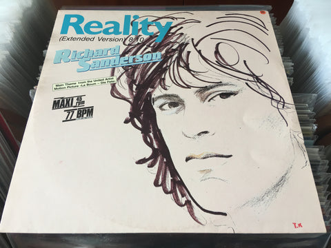 Richard Sanderson - Reality Vinyl Maxi-Single