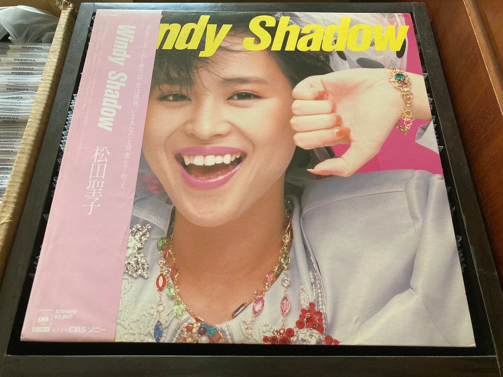 松田聖子ソングブック Windy Shadow アルバム WINDY SHADOW 松田聖子 - 明日の葉っぱ(8×8)＝69