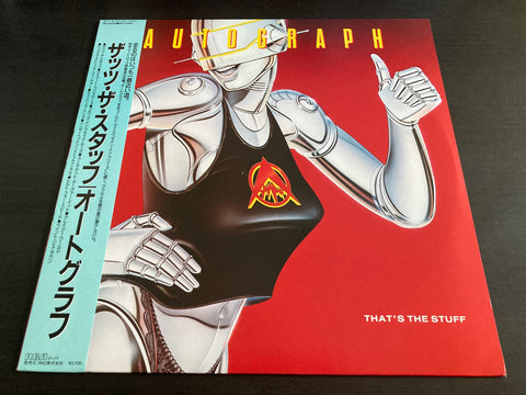 Autograph - That's The Stuff Vinyl LP