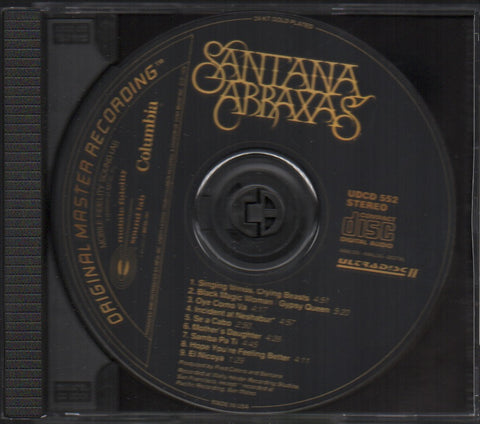 SANTANA - ABRAXAS Original Master Recording CD