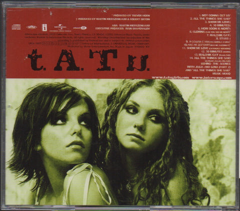 t.A.T.u. - 200 KM/H IN THE WRONG LANE CD