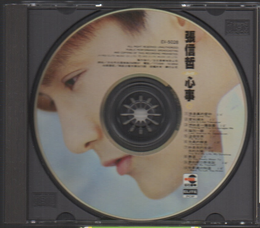 Pre-owned] Jeff Chang / 張信哲- 心事(Out Of Print) (Graded:NM/EX