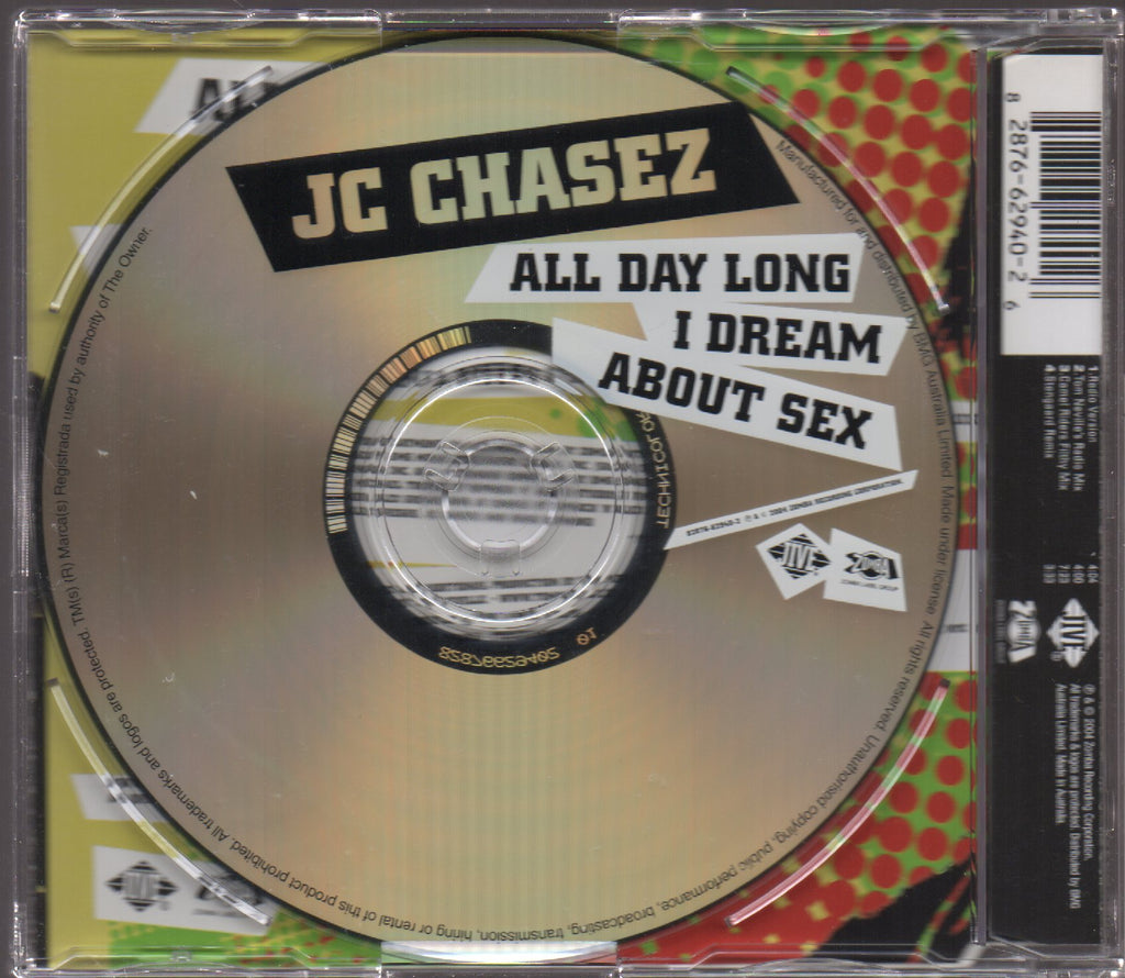 Pre-owned] JC Chasez - All Day Long I Dream About Sex Single (Out Of –  NEONMUSIC