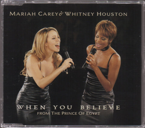 Mariah Carey & Whitney Houston - When You Believe Single VINYL