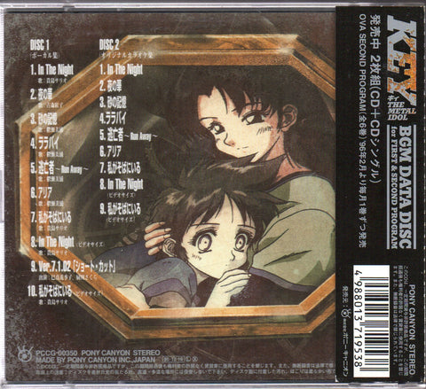 KEY THE METAL IDOL VOCAL DATA DISC for FIRST & SECOND PROGRAM CD