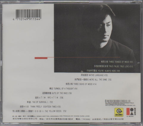 Zhang Hong Liang / 張洪量 - 有種 CD