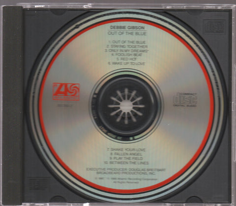 Debbie Gibson - Out Of The Blue CD