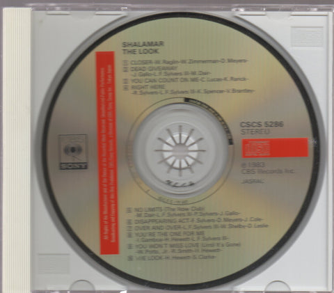 Shalamar - The Look CD