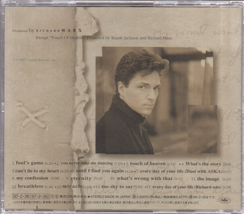 Richard Marx - Flesh And Bone CD