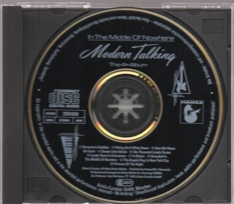 Modern Talking - In The Middle Of Nowhere The 4th Album CD