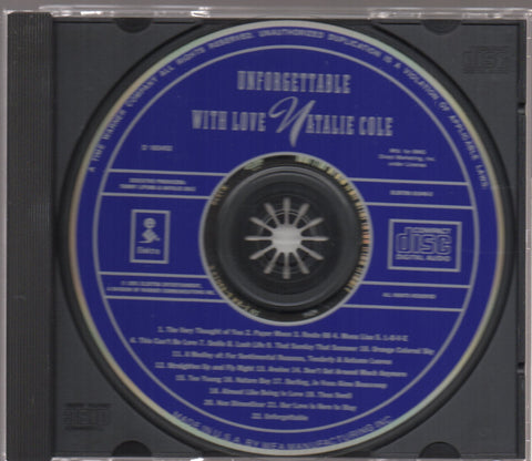 Natalie Cole - Unforgettable With Love CD