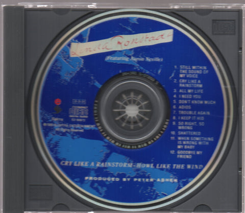 Linda Ronstadt - Cry Like A Rainstorm, Howl Like The Wind CD